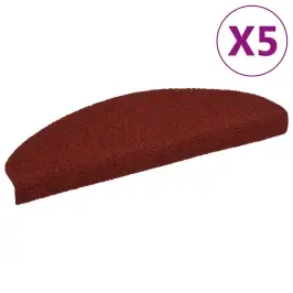 Trepimatid, Isekleepuvad, 5 Tk, 65 X 21 X 4 cm Bordoopunased, Poolringikujulised, Suured Trepimatid, Isekleepuvad, 5 Tk, 65 X 21 X 4 cm Bordoopunased, Poolringikujulised, Suured