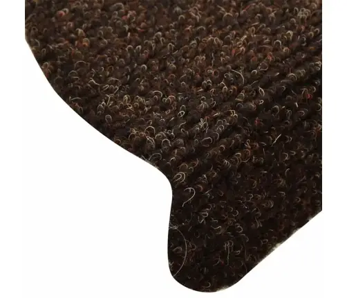 Isekleepuvad Trepimatid 5 Tk 65 X 21 X 4 Cm Pruunid Poolringikujulised Suured