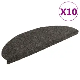 Trepimatid, Isekleepuvad, 10 Tk, 65 X 21 X 4 cm Antratsiithall, Poolringikujulised, Suured