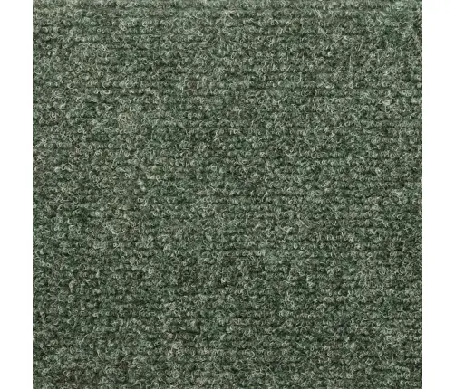 Kāpņu Paklājiņi, Pašlīmējoši, 10 Gab., 65X21X4 Cm, Zaļi, Pusapaļi, Lieli Vidaxl