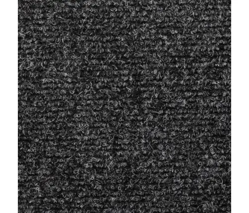 Kāpņu Paklājiņi, Pašlīmējoši, 5 Gab., 65X21X4 Cm, Pelēki, Taisnstūrveida Mala Vidaxl