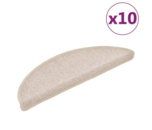 Trepimatid 10 Tk 56 X 17 X 3 Cm Hallikaspruunid Poolringikujulised