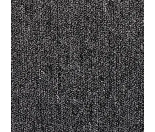 Laiptų Kilimėliai, 10 Vnt., 65X24X4 cm Antracito Spalvos, Pusapvaliai, Dideli