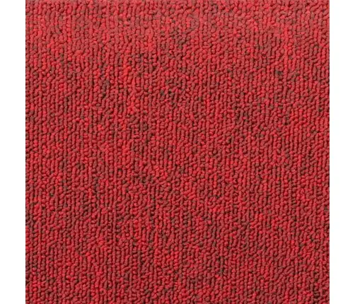 Kāpņu Paklājiņi, 10 Gab., 65X24X4 Cm, Bordo Krāsas, Pusapaļi, Lieli Vidaxl