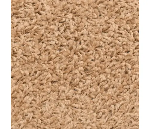 Laiptų Kilimėliai, 10 Vnt., 56X17X3 cm Smėlio Spalvos, Pusapvaliai