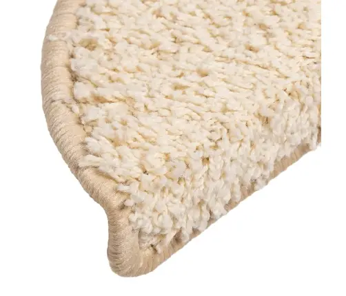 Kāpņu Paklājiņi, 10 Gab., 56X17X3 Cm, Krēmkrāsas, Pusapaļi Vidaxl Kāpņu Paklājiņi, 10 Gab., 56X17X3 Cm, Krēmkrāsas, Pusapaļi Vidaxl