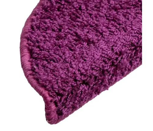 Kāpņu Paklāji, 10 Gab., 56X17X3 Cm, Violeti Vidaxl