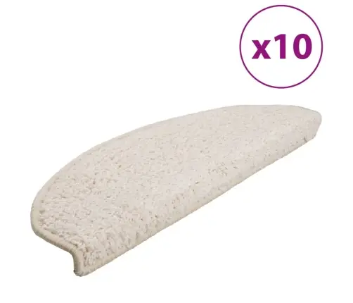 Trepimatid 10 Tk 65 X 21 X 4 Cm Valged Poolringikujulised Suured