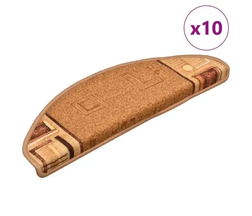 Isekleepuvad Trepivaibad 10 Tk, 65X21X4 cm Beež