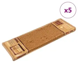 Isekleepuvad Trepivaibad 5 Tk, 65X21X4 cm Beež