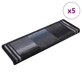 Iseliimuvad Trepimatid 5 Tk, 65X21X4 cm Must Ja Hall