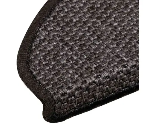 Kāpņu Paklāji, 15 Gab., Pašlīmējoši, 65X21X4 Cm, Antracītpelēki Vidaxl