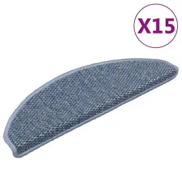 Isekleepuv Trepivaip, 15 Tk, 65X21X4 cm Sinine