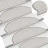 Isekleepuv Trepivaip, 15 Tk, 65X21X4 cm Plaatina