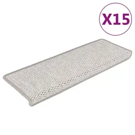 Isekleepuv Trepivaip, 15 Tk, 65X21X4 cm Plaatina