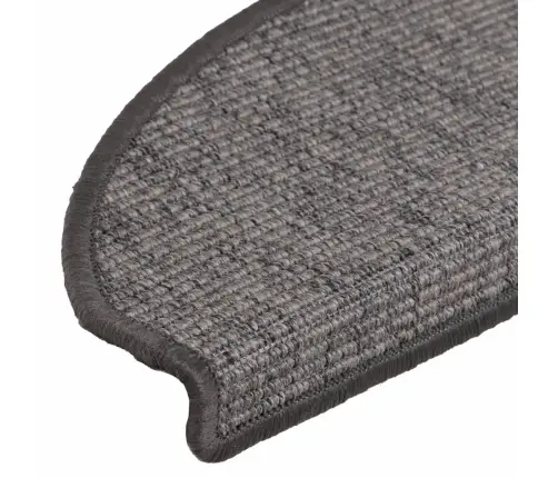 Kāpņu Paklāji, 15 Gab., Pašlīmējoši, 65X21X4 Cm, Pelēki Un Bēši Vidaxl