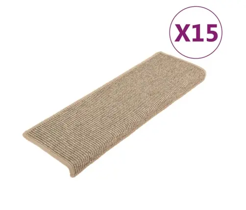 Trepimatid 15 Tk 65 X 21 X 4 Cm Tumebeež Ristkülikukujuline Serv