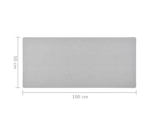 Paklāja Celiņš, Gaiši Pelēks, 50X100 Cm Vidaxl