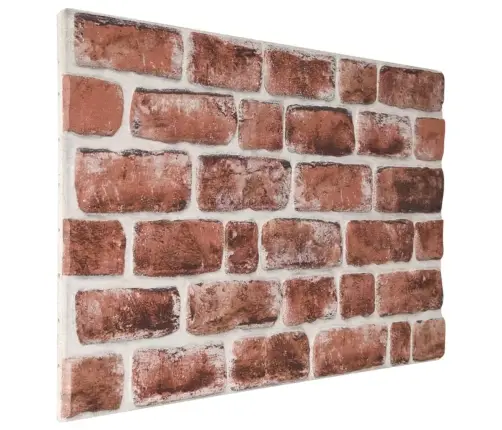 3D Sienas Paneļi, 10 Gab., Tumši Brūnu Ķieģeļu Dizains, Eps Vidaxl