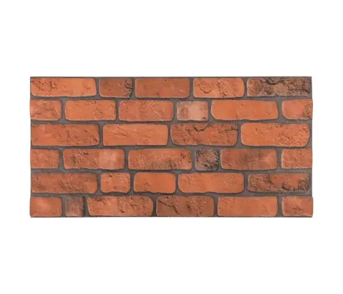 3D Sienas Paneļi, 10 Gab., Sarkanbrūnu Ķieģeļu Dizains, Eps Vidaxl