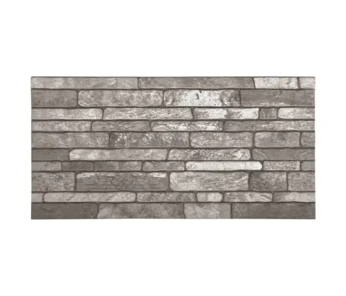 3D Sienas Paneļi, 10 Gab., Tumši Pelēku Ķieģeļu Dizains, Eps Vidaxl