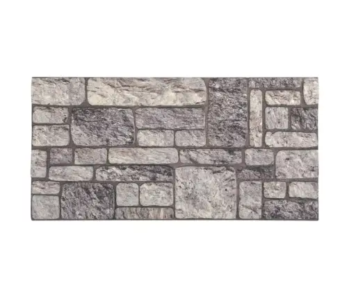 3D Sienas Paneļi, 10 Gab., Gaiši Pelēku Ķieģeļu Dizains, Eps Vidaxl