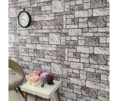 3D Sienas Paneļi, 10 Gab., Gaiši Pelēku Ķieģeļu Dizains, Eps Vidaxl