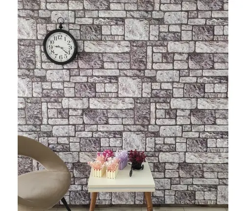 3D Sienas Paneļi, 10 Gab., Gaiši Pelēku Ķieģeļu Dizains, Eps Vidaxl