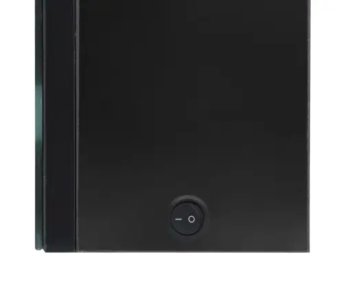 Led Vannitoa Peegelkapp, 89 X 14 X 62 cm Säravmust