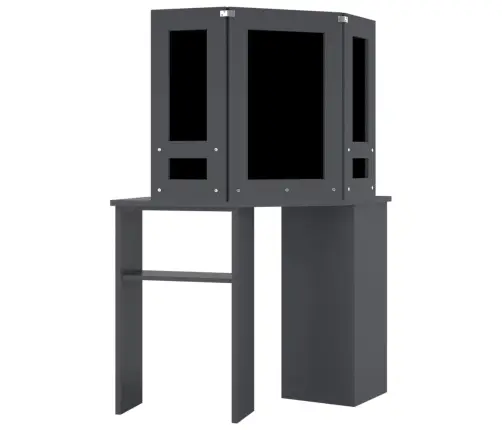 Nurga Tualettlaud Led-Tulega, Hall, 111 X 54 X 141,5 Cm