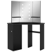 Nurga Tualettlaud Led-Tulega, Must, 111 X 54 X 141,5 Cm