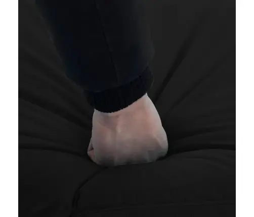 Kokkupandav Päevitustool, Oxford-Kangas, Must