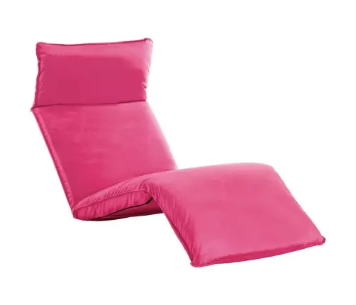 Saliekams Sauļošanās Zvilnis, Rozā Oksforda Audums Vidaxl Saliekams Sauļošanās Zvilnis, Rozā Oksforda Audums Vidaxl