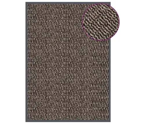 Uksematt, Karuspinnaga, 40 X 60 cm Tumepruun