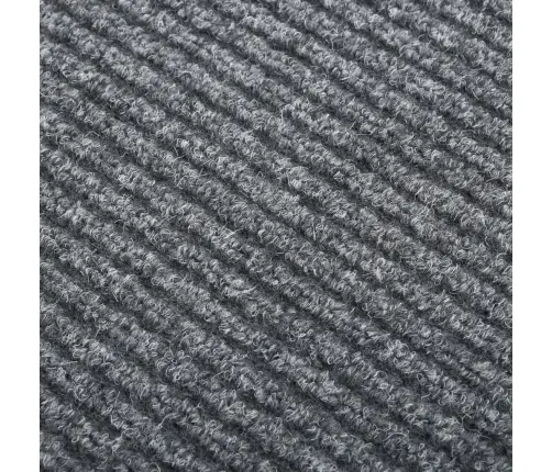 Paklājs, Netīrumus Aizturošs, 100X100 Cm, Pelēks Vidaxl