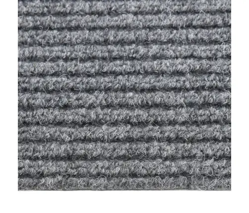 Paklājs, Netīrumus Aizturošs, 100X100 Cm, Pelēks Vidaxl