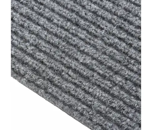 Paklājs, Netīrumus Aizturošs, 100X100 Cm, Pelēks Vidaxl