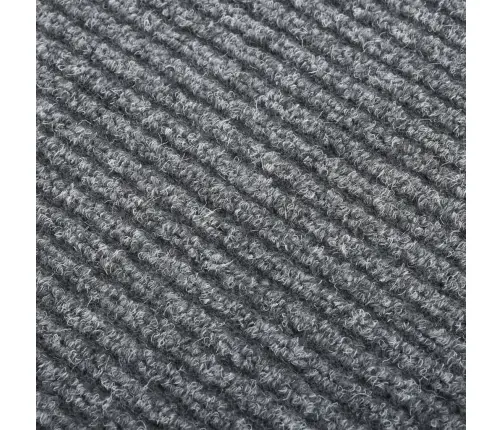 Paklāja Celiņš, Netīrumus Aizturošs, 100X150 Cm, Pelēks Vidaxl