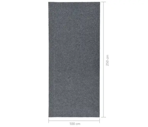 Purvą Sugeriantis Kilimas-Takelis, Pilkos Spalvos, 100X250Cm