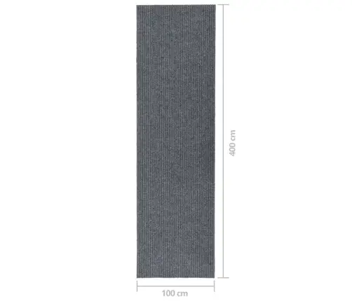 Mustust Püüdev Vaipkate, 100 X 400 cm Hall