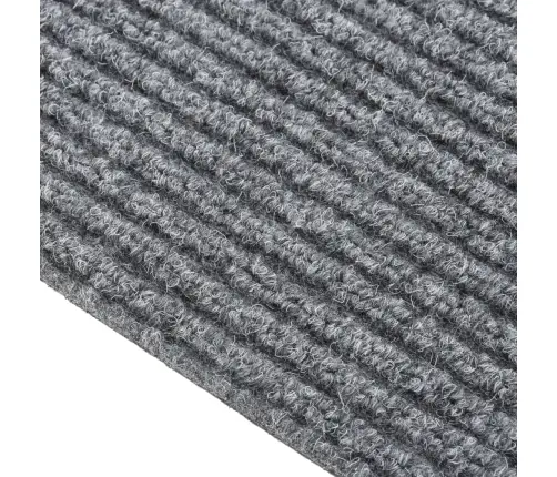 Paklāja Celiņš, Netīrumus Aizturošs, 100X450 Cm, Pelēks Vidaxl