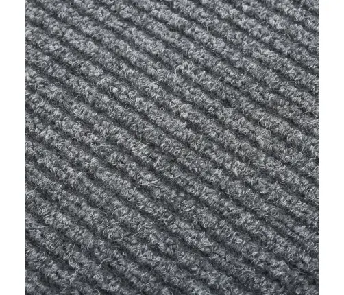 Paklāja Celiņš, Netīrumus Aizturošs, 100X450 Cm, Pelēks Vidaxl