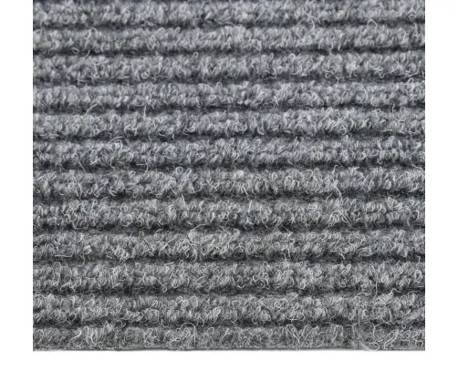 Paklāja Celiņš, Netīrumus Aizturošs, 100X450 Cm, Pelēks Vidaxl