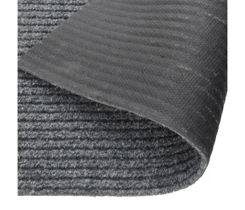 Paklāja Celiņš, Netīrumus Aizturošs, 100X450 Cm, Pelēks Vidaxl