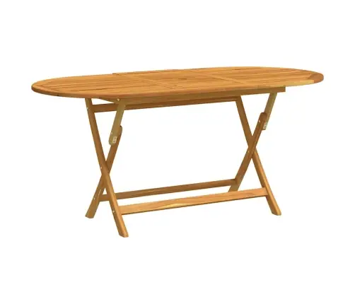 Dārza Galds, Salokāms, 160X85X75 Cm, Eikalipta Masīvkoks Vidaxl