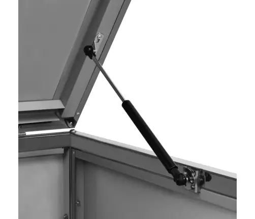 Dvivietė Konteinerių Pastogė, 138X77,5X112,5 cm Plienas