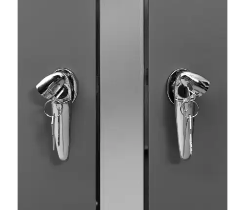 Dvivietė Konteinerių Pastogė, 138X77,5X112,5 cm Plienas