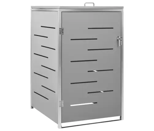 Ühe Ratastega Prügikasti Kuur 69X77,5X112,5cm Roostevaba Teras