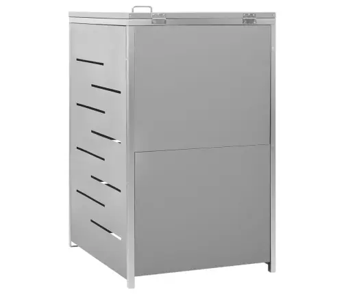 Ühe Ratastega Prügikasti Kuur 69X77,5X112,5cm Roostevaba Teras