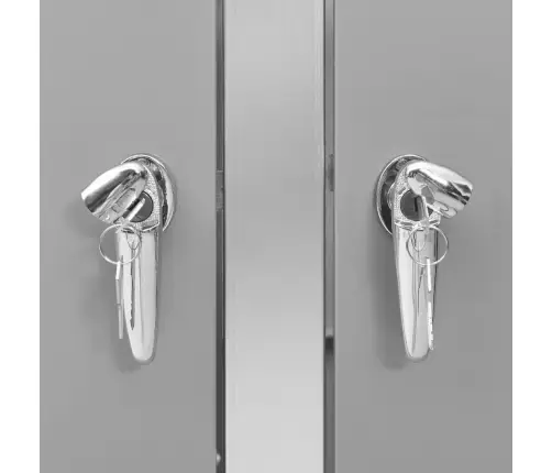 4-Daļīga Nojume Atkritumu Tvertnēm, 276,5X77,5X112,5Cm, Tērauds Vidaxl